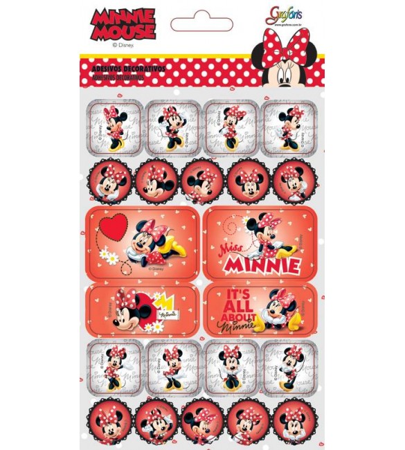 Adesivo decorativo Minnie Mouse - Grafons